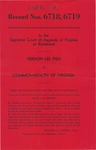 Vernon Lee Fish v. Commonwealth of Virginia