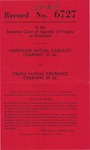 Hardware Mutual Casualty Company and Cavalier Ford, Inc., v. Celina Mutual Insurance Company; Thomas W. Harrold and A. L. Lane, Individually and t/a Wedgewood Garden Center, and Norman Jefferson