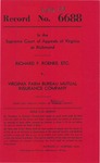 Richard P. Roenke, etc., v. Virginia Farm Bureau Mutual Insurance Company