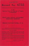 State Farm Mutual Automobile Insurance Company v. William Howard Futrell, Richard Rexsamer Baker and Fidelity Fire and Casualty Company of New York