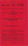 Checkered Flag Motor Car Company, Inc., v. Ivan L. Grulke, t/a Ivan's Body Shop