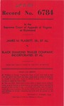 James M. Plaskitt, Sr., et al., v. Black Diamond Trailer Company, Inc., and Enterprise-Black Diamond Corporation