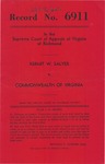 Kermit W. Salyer v. Commonwealth of Virginia