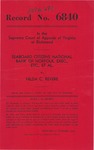 Seaboard Citizens National Bank of Norfolk, Executor, etc., et al. v. Hilda C. Revere