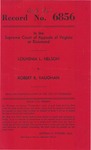 Louvenia L. Nelson v. Robert R. Vaughan