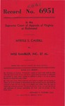 Myrtle S. Caudill v. Wise Rambler, Inc., and American Motors Corporation