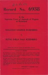 Malcolm Maurice Rosenberg v. Ruthe Shelia Falk Rosenberg