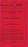 Rexford Garland Cassidy v. C. C. Peyton, Superintendent of the Virginia State Penitentiary