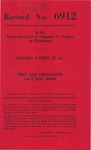 William J. Kirby and Margaret Kirby v. First and Merchants National Bank