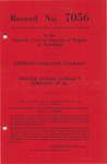 Criterion Insurance Company v. Grange Mutual Casualty Company, et al.