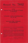 Atlantic States Construction Company, et al. v. McCann Steel Company, Inc.