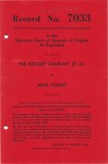 The Kroger Company, et al. v. Jean Young