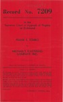 Frank E. Tomko v. Michael's Plastering Company, Inc.