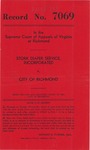 Stork Diaper Service, Inc. v. City of Richmond