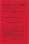 Kempsville Meadows, Inc. v. Paul A. Schwemley