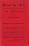 Lester Grossman v. Glens Falls Insurance Company