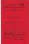 Joseph F. Fearon v. Commonwealth of Virginia