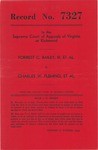 Forrest C. Bailey, III, et. al. v. Charles W. Fleming, et al.