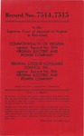 Commonwealth of Virginia v. Virginia Electric and Power Company; and, Virginia Citizens Consumer Council, Inc. v. Virginia Electric and Power Company