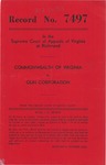 Commonwealth of Virginia v. Olin Corporation