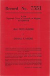 Jean Nixon Moore v. Donald P. Moore