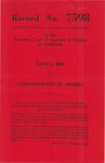 David L. Bibb v. Commonwealth of Virginia