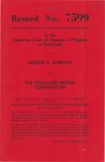 Mildred B. Albright v. The Boulevard Bridge Corporation