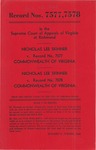 Nicholas Lee Skinner v. Commonwealth of Virginia
