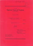 Comptroller of Virginia, Ex Rel. Virginia Military Institute v. Edwin H. King, et al., etc.