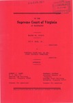 Ivy P. Blue, Jr. v. Virginia State Bar, ex rel. First District Committee