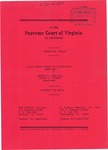 Giles County Board of Supervisors v. Arnold G. Carr and Roscoe C. Munsey
