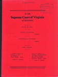 Milton Lee Cortner v. Commonwealth of Virginia