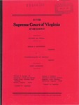 Sarah V. Augustine v. Commonwealth of Virginia