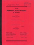 Bruce Anthony Shinault v. Commonwealth of Virginia