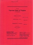 Douglas Bell, et al. v. Commonwealth of Virginia