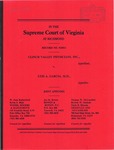 Clinch Valley Physicians, Inc. v.  Luis A. Garcia, M.D.