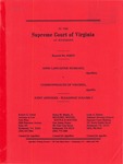 Anne Lancaster Hubbard v. Commonwealth of Virginia