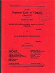 Board of Supervisors of Fairfax County v. Lake Services, Inc.