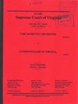 Carl Hamilton Chichester v. Commonwealth of Virginia
