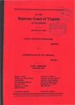 Lance Antonio Chandler v. Commonwealth of Virginia