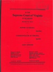 Ronnie Lockhart v. Commonwealth of Virginia