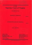 Joseph M. Simmons v. Commonwealth of Virginia