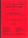 Brian E. Wood, by and through his next friends, Larry E. Wood and Lavonne W. Wood v. Henry County Public Schools