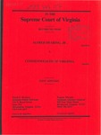 Alfred Dearing, Jr. v. Commonwealth of Virginia