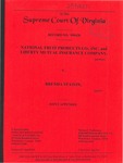 National Fruit Product Company, Inc. and Liberty Mutual Insurance Company v. Brenda Staton