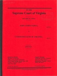 John James Varga v. Commonwealth of Virginia