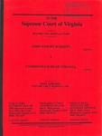 John Yancey Schmitt v. Commonwealth of Virginia