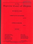 Loretta W. Faulknier v. Linda D. Shafer