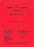 Merry Christine Pease v. Commonwealth of Virginia