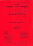 Board of Supervisors of Fairfax County, Virginia, et al. v. Richard M. Robertson